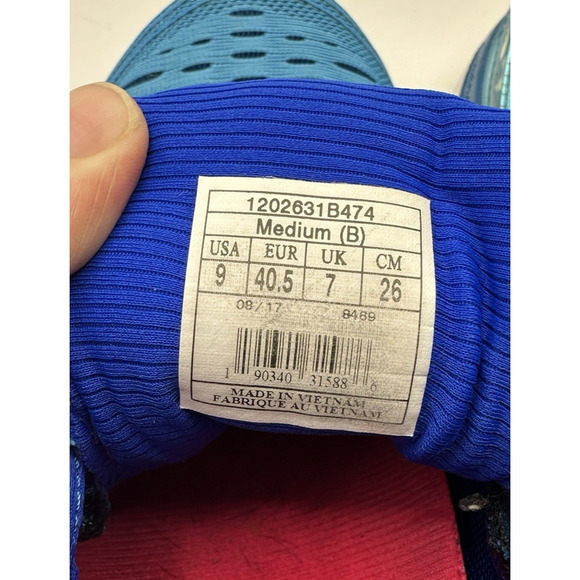 Brooks Transcend 5 Women’s Running Shoes Sz 9 Blue GuideRails Stability Support - Picture 8 of 9